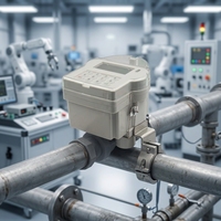 Compteur d'eau intelligent en nylon résistant à la corrosion STS prépayé DN15 sans fil Lora NB-IoT à lecture à distance pour propriétés locatives