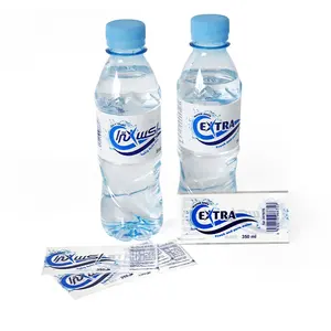 PVC/PET heat shrink label for Bottle Shrink Sleeve Label Custom Cheap Price Waterproof Pet Plastic Heat Shrink Label