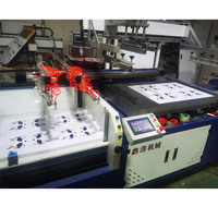 Máquina de serigrafía de hoja de PVC completamente automática con alimentación automática