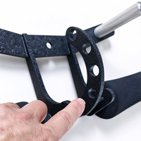 Câble de musculation Bt Bar avec rembourrage en mousse et bouton de réglage, accessoire de fitness multi-angles pour l'entraînement des biceps et des triceps