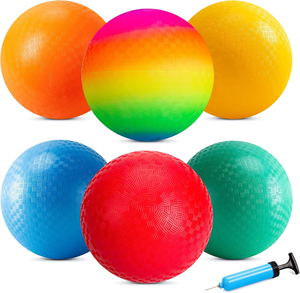 Ballons de jeu en gros : Kickball, Dodgeball, Ballons rebondissants pour enfants et adultes – Équipement de sport extérieur pour l'école et les jeux de cour - Product Image 1