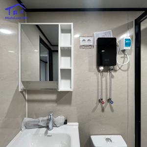 Maison conteneur contemporaine extensible de 20 pieds et 40 pieds, pliable, portable, préfabriquée, avec isolation et garantie de 5 ans - Product Image 2