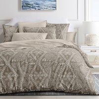 Ensemble de literie pour la maison, 4 pièces, textile de maison, motifs floraux imprimés, housse de couette, drap de lit