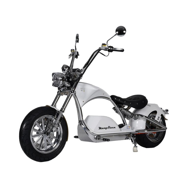 Practical 4000W 40Ah Removable Battery Chopper Electric Motorcycle Electroplating Frame Electric Moped Bike