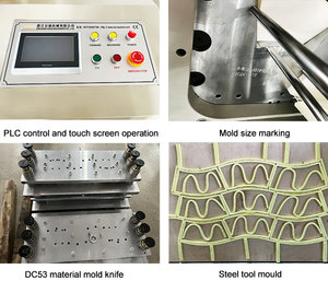 Tự động cuộn giấy cốc Quạt chết cắt máy đục lỗ chết cắt giấy ly kem giấy nón tay áo máy làm - Product Image 3