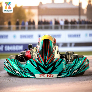 Zhuoyuan OK KF 2 Stroke Racing Go Kart para Direct-Drive Class Gasolina OKJ Go Karting Chasis para adultos - Product Image 1