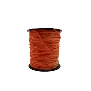 Ligne de maçon en nylon tressé de couleur orange de 1.5mm pour la ligne de construction de bâtiments