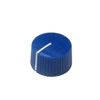Boutons rotatifs pour équipement audio 1083, trou d'axe 6x18 dents