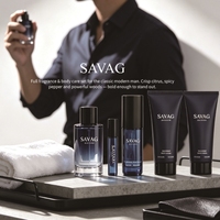 Coffret cadeau de parfum pour homme, fragrance aromatique Fougère avec notes de bergamote, poivre et bois d'ambre, pour un usage quotidien, collection de parfums