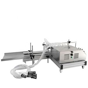 3-50ML Six Filling Head Bench Quantitative Peristaltic <b>Pump</b> Automatic Liquid Filling Bottle Machine - Product Image 2