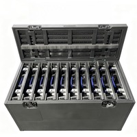 Accessoires d'affichage LED très demandés dans le monde entier : Flight case en plastique avec intérieur en mousse PE, Road case en plastique PE