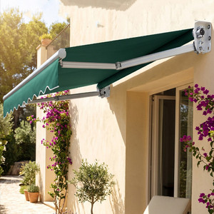 PANDA High Quality Low Price <b>Rain</b> Canopy Folding Arm Awning Outdoor Retractable Awning Aluminum Awning Patio Cover - Product Image 5