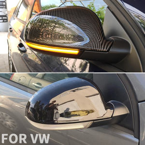 大众高尔夫MK5 GTI捷达5帕萨特B6 B5.5高尔夫5变型EOS 2007外部附件的2件侧翼镜盖 - Product Image 6