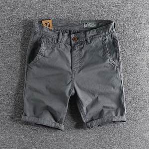 <span class=keywords><strong>Bermuda</strong></span> Shorts <span class=keywords><strong>Casual</strong></span> da <span class=keywords><strong>Uomo</strong></span> Estivi Nuovi Vintage con Lavaggio Pesante Effetto Invecchiato all'Ingrosso - Product Image 2