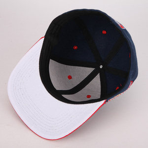 Oem Classic Hip Hop Flat Brim 6 Panel Gorras Baseball Cap Custom Big Logo 3d Embroidery Men Snapback Caps <strong>Fitted</strong> <strong>Hat</strong> - Product Image 6