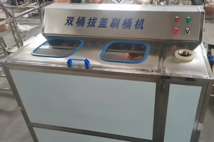 <span class=keywords><strong>Machine</strong></span> de nettoyage et de rinçage pour seaux d'eau purifiée, destinée aux stations d'eau, pour le nettoyage des parois intérieures et extérieures des seaux - Product Image 5