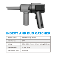 GH-200H intérieur ménage antiparasitaire efficace piège à vide d'insectes solide carré tueur de mouches capacité de capture d'insectes pour un usage agricole