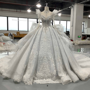 Per Jancember 2024 <span class=keywords><strong>donna</strong></span> elegante abito da sera LSMX076 moderno lusso di alta qualità per gli ospiti di nozze applique in cristallo di pizzo - Product Image 3