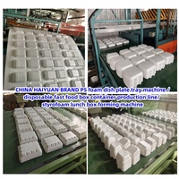 Machine de thermoformage automatique chinoise pour la fabrication de plaques jetables en mousse PS/EPS, de contenants alimentaires, de plats, de barquettes à œufs avec pompe moteur
