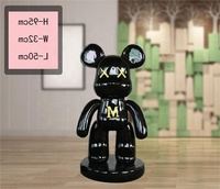 Figurine en fibre de verre en fibre de verre Dragon Ball Z Abstrait Résine Amoureux Humain Micky Mouse Sculpture