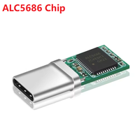 Module de puce ALC5686 à vibration monocristalline 32 bits 384 kHz avec connecteur Type-C, adaptateur DIY pour charge rapide de téléphone portable
