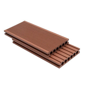 Tarima de Exterior WPC Antideslizante con Relieve 3D Profundo, Tablero de Madera Plástica Compuesta Impermeable para Decoración - Product Image 2