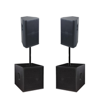 Grande Vente Veeter Haut-Parleur Professionnel Bi-Voie 600 Watts au Néodyme 15 Pouces, Impédance 8 Ohms, Portable et Durable, pour DJ, Concerts et Scène