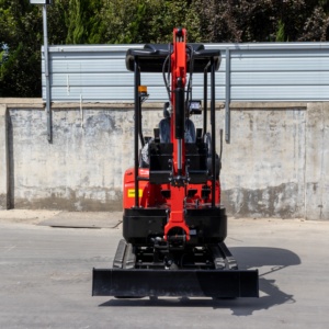Hightop Factory levert hydraulische rupsmini-graafmachines HT18 1,8 ton, kleinste machines, micro mini rupsgraafmachine uit China. - Product Image 5