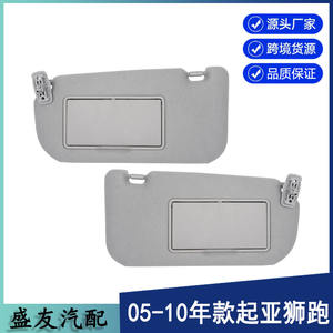 Parasoles Kia 85202-1F090LX Grises, Paquete de Dos, Montados en el Techo, Material PVC - Product Image 3