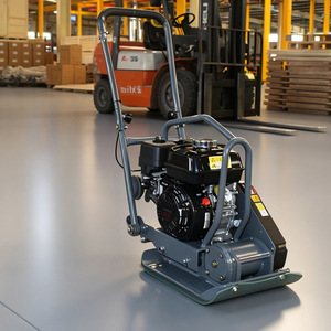 Compacteur à plaques portatif avec moteur Lifan, équipement de compactage de la base des routes en asphalte - Product Image 2