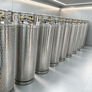 ถังเก็บของเหลวเย็นแบบแนวนอน ความดัน 1.4Mpa สำหรับเก็บ LN2 คุณภาพสูง เหมาะสำหรับการใช้งานทางการแพทย์ - Product Image 6