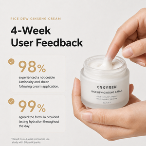 Crème au ginseng Rice Dew, crème hydratante anti-âge pour le visage avec de <span class=keywords><strong>la</strong></span> niacinamide pour les peaux sèches, hydratante et raffermissante pour tous les types de peau - Product Image 6