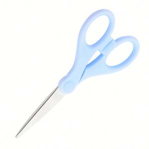 กรรไกรตัดกระดาษสำหรับเด็กโรงเรียนนักเรียนนักเรียนแบบ DIY กรรไกรตัดกระดาษสีเพื่อความปลอดภัยงานตามสั่ง - Product Image 1