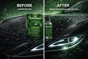 GRAPHONEX Borophene Pro Revestimiento Cerámico Nano para Autos con Boronio Mejorado 50ml |   Durabilidad Extrema Ultra Hidrofóbica Resistencia a los Arañazos - Product Image 4