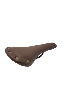 Sillín de <span class=keywords><strong>Bicicleta</strong></span> Retro, Asiento Suave para <span class=keywords><strong>Bicicleta</strong></span> Plegable, Sillín Marrón Remachado para <span class=keywords><strong>Bicicleta</strong></span> <span class=keywords><strong>Fixie</strong></span> - Product Image 5