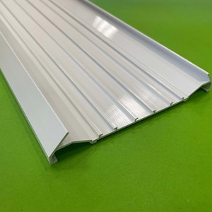 Base de lampe en PVC extrudé, base de lampe LED personnalisée, profil en plastique pour panneau arrière de lampe - Product Image 1