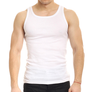 Débardeur Homme 100% Coton Séchage Rapide Personnalisé Couleur OEM Haute Qualité pour Course, Gym, Sport et Entraînement - Product Image 6