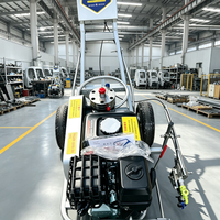 Machine de marquage routier manuelle avec câble de 50 m pour le marquage de lignes sur les grands projets autoroutiers