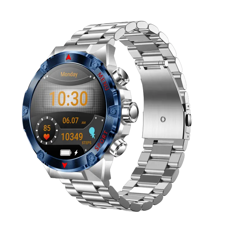 H27 özel kadınlar Fitness Tracker Smartwatch tam dokunmatik BT çağrı fonksiyonu IP67 su geçirmez Android erkekler akıllı saat