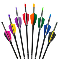 Flèches en carbone pour tir à l'arc et chasse-Turkey Vanes-Léger et durable-Vente en gros/approvisionnement en vrac de l'usine