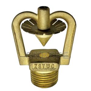 Système d'extinction d'incendie 1/2 "3/4" laiton cuivre couleur automatique brouillard d'eau vanne d'arrosage en laiton - Product Image 1