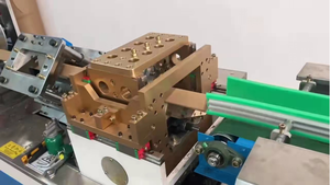 Lyan-Tự động các tông Góc góc giấy bảo vệ cạnh làm Máy đục lỗ và cắt - Product Image 3