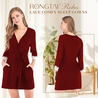 Vêtements de nuit en dentelle Beauty Maternity Robe Peignoir Fabriqué en Chine Robes sexy pour femmes