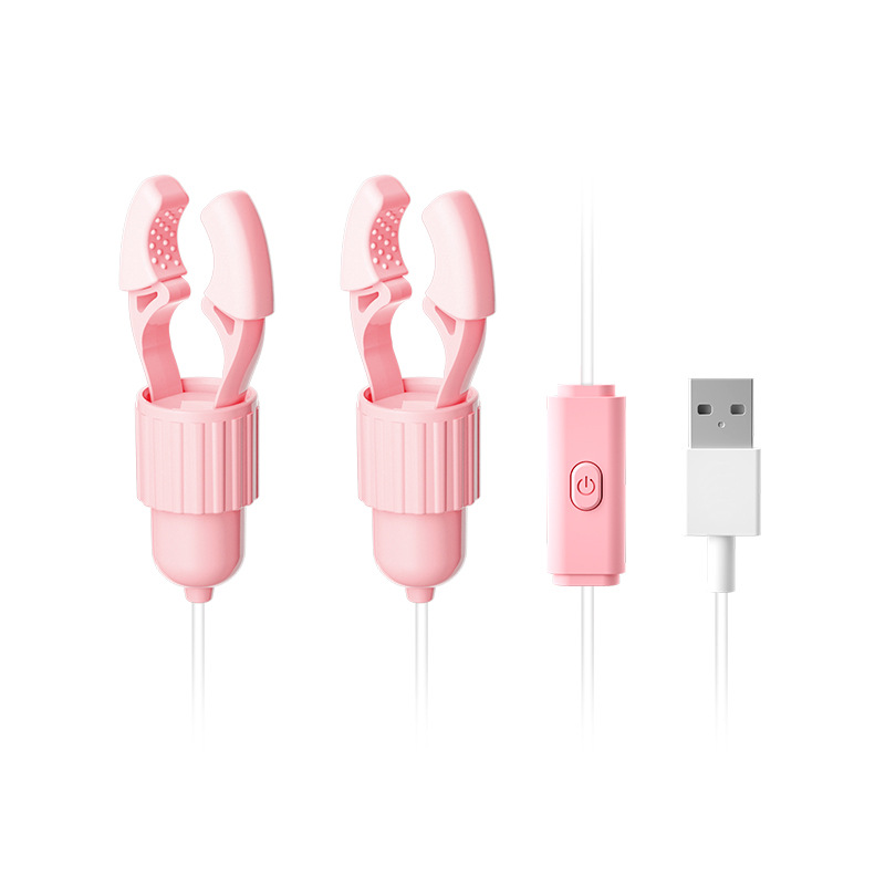 USB товары для взрослых женский зажим для груди SM соски оргазм артефакт Электрический клиторальный зажим массажер для пальцев вибратор секс-игрушки
