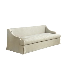 Wabi-sabi Traditional Villa Square Corner <strong>Sofa</strong> 3 Seater <strong>Wood</strong> <strong>Frame</strong> Linen Upholstery Customized Luxury Living Room <strong>Sofa</strong> - Product Image 1