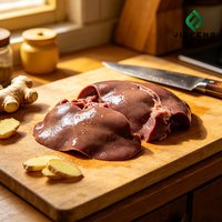 Foie d'agneau congelé Halal de qualité A, foie de mouton frais pour l'exportation