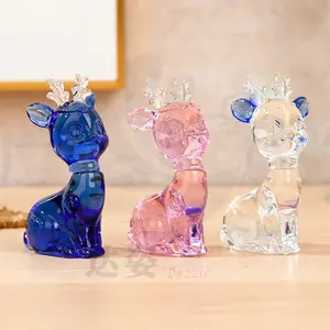 HY Datz Crystal Fawn Zierling Kinder Arbeitsplatz Zuhause Kunsthandwerk Geschenkkarte Passe