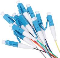 Kabel Patch Fiber Optik Single Mode Multi-Core LC/UPC-SC/APC Mode Dupleks untuk Jaringan 4G dan WiFi