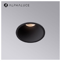 Spot lumineux LED encastré anti-éblouissement de luxe moderne de 7 pouces avec driver intégré, CRI supérieur à 90, filtre inclus