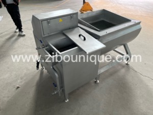 Máquina lavadora de patatas y frutas en oferta, máquina lavadora de verduras basculante, adecuada para lavar vegetales flotantes - Product Image 1